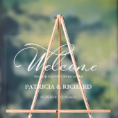 Bienvenue dans notre Affiche de bienvenue Mariage  (Neutre)