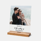 Bienvenue Dans Notre Cadre Mariage Mariage (Angle)