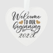 Bienvenue dans notre début annuel (dos)