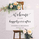 Bienvenue dans notre heureux mot après le Mariage<br><div class="desc">Ajoutez une touche de sophistication à votre réception de mariage avec cette impression de toile "Welcome to Our Happily Ever After Mariage Sign". Le design minimaliste moderne et les lettres de script donnent à cette toile un aspect audacieux et sophistiqué qui va élever n'importe quel espace. Affichez-le sur un mur...</div>