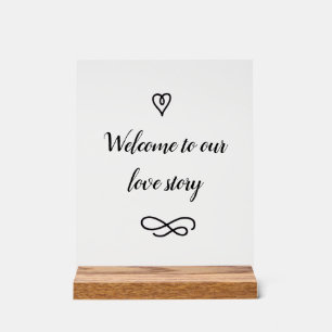 Bienvenue dans notre histoire d'amour Mariage roma