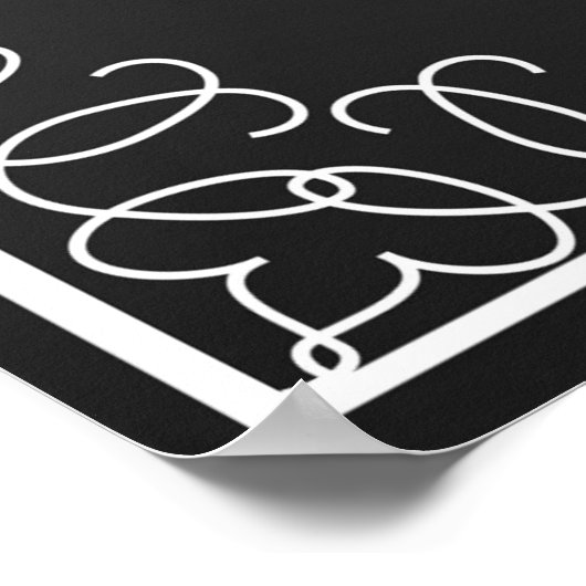 Bienvenue dans notre impression mariage en style t (Coin)