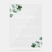 Bienvenue dans notre verdure de mariage (Recto)