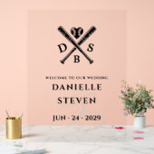 Bienvenue de l'amour du baseball (Mariage)