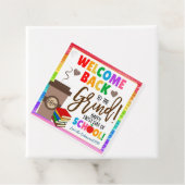 Bienvenue de retour aux étiquettes cadeaux de café (En situation)