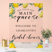 Bienvenue Douche nuptiale Signe acrylique (Mariage)