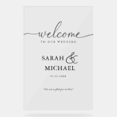 BIENVENUE ! Élégant, Mariage (Recto)