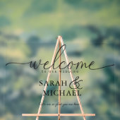 BIENVENUE ! Élégant, transparent, Mariage (Neutre)