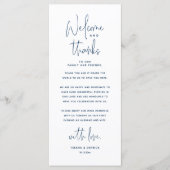 Bienvenue et merci, Place Setting Carte de remerci (Devant)