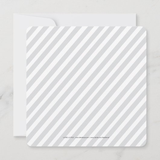 Bienvenue | Faire-part bébé (Dos)