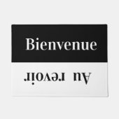 Bienvenue - groeten in Franse deurmat (Voorkant)
