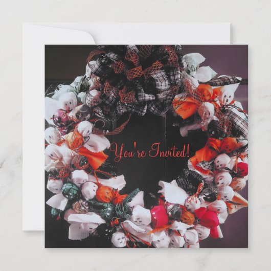 Bienvenue Halloween ~ Invitations (Devant)