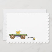 Bienvenue Invitation Wagon (Dos)