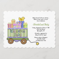 Bienvenue Invitation Wagon