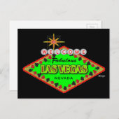Bienvenue, Las Vegas, Nevada Carte postale (Devant / Derrière)