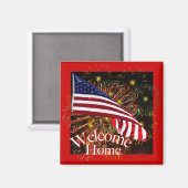 Bienvenue Magnet des troupes (Recto/Verso)