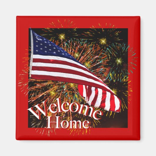 Bienvenue Magnet des troupes (Devant)