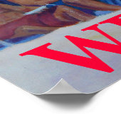 BIENVENUE MAISON DE PLAGE - POSTER (Coin)