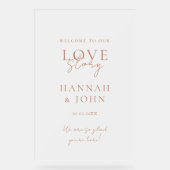 Bienvenue ! Moderne, Calligraphie, Mariage (Recto)