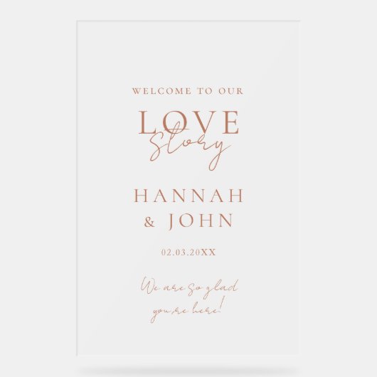 Bienvenue ! Moderne, Calligraphie, Mariage (Recto)