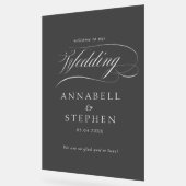 Bienvenue ! Moderne, Calligraphie, Mariage (Angle)