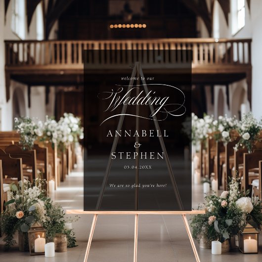 Bienvenue ! Moderne, Calligraphie, Mariage