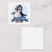 Bienvenue Nouvelle carte bébé (Devant / Derrière)