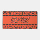 Bienvenue Pâtes de chien Noir&Blanc Polka Dot Vivi (Recto)