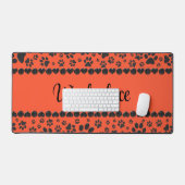 Bienvenue Pâtes de chien Noir&Blanc Polka Dot Vivi (Clavier et souris)