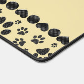 Bienvenue Pâtes de chien noir et blanc Pot Polka s (Coin)