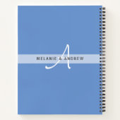 Bienvenue PLAGE HUT Livre d'or Monogram Fun (Dos)