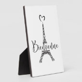 "Bienvenue" Plaque (Côté)