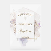 Bienvenue pour le baptême (Recto)