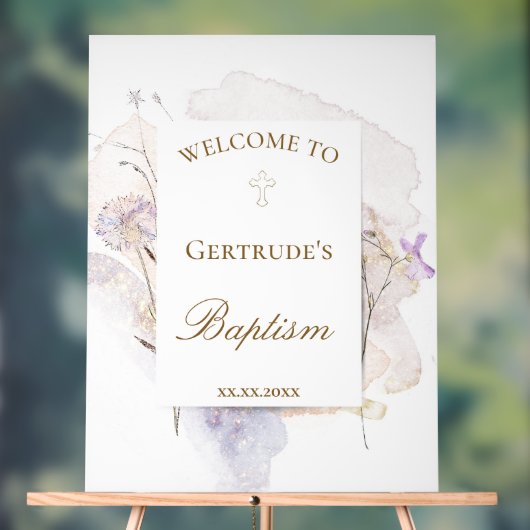 Bienvenue pour le baptême (Neutre)