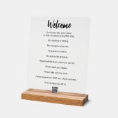 Bienvenue Règles de la maison de vacances Wi-Fi Co (Angle)