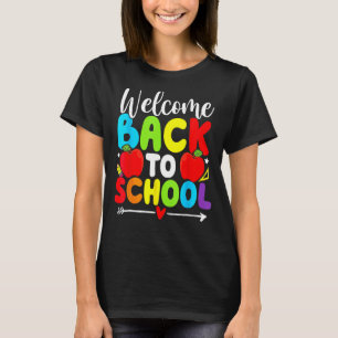 Bienvenue Retour À L'École TShirt Funny Teacher Lo