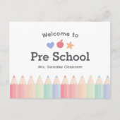 Bienvenue Retour au Modèle de la carte postale de (Devant)