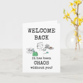 Bienvenue Retour au travail, bureau, carte scolair (Fleur jaune)