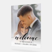 bienvenue script moderne mariage photo défaite (Angle)