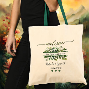 Bienvenue Script Sac fourre-tout Mariage de verdur