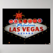 Bienvenue sur Fabulous Las Vegas Neon Poster Impri (Devant)