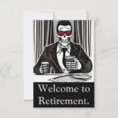 Bienvenue sur la carte de retraite, Carte de retra (Devant)