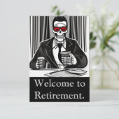 Bienvenue sur la carte de retraite, Carte de retra (Debout devant)