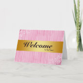 Bienvenue Sur La Carte De Vente D'Or Minimal Team (Devant)