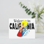 Bienvenue sur la carte postale californienne (Debout devant)