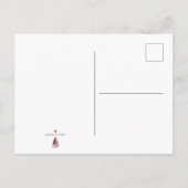 Bienvenue sur la carte postale de 1ère classe (Dos)