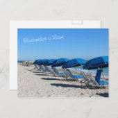 Bienvenue sur la carte postale de Miami (Devant / Derrière)