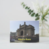 Bienvenue sur la carte postale de Mumbai (Debout devant)