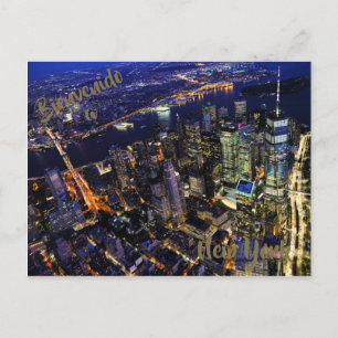 Bienvenue sur la carte postale de New York