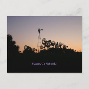 Bienvenue Sur La Carte Postale Nebraska